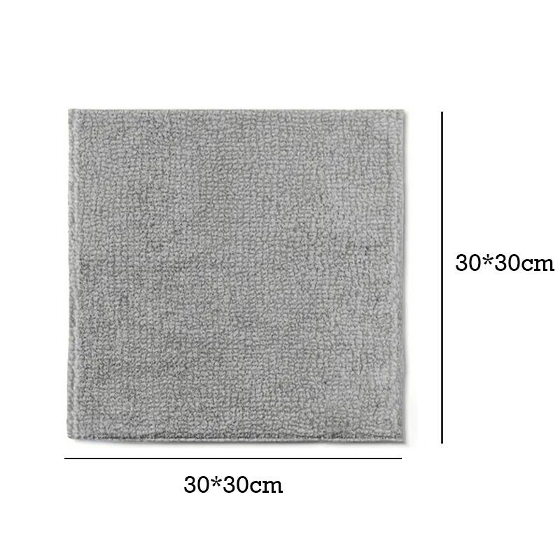 

4/6/12 шт. салфетка из микрофибры впитывающее полотенце для мытья автомобиля уборка по дому кухонные тряпки для уборки бытовые чистящие инструменты 30x30cm-6pcs