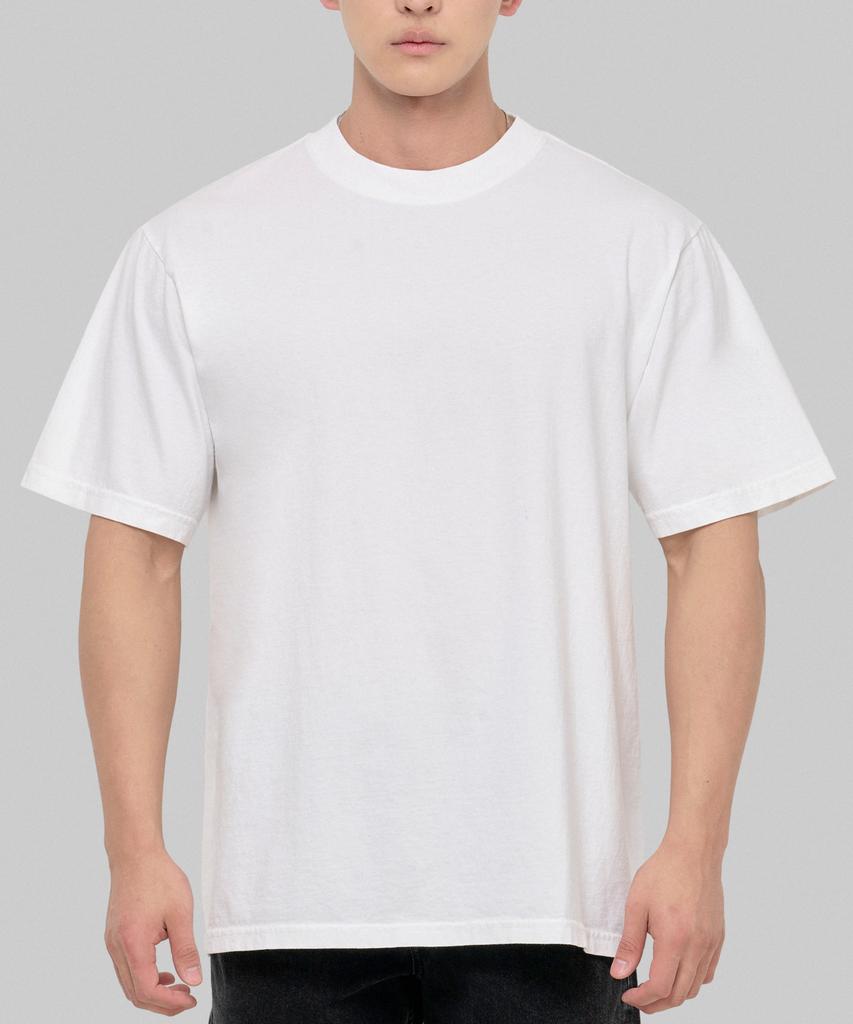 SHAKA WEAR 7.5Oz Max Heavyweight Plain Oversized Short Sleeve T-Shirt (8 Colors) (Type A)