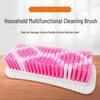 Durable Hard-Bristle Shoe Cleaning Brush with Extended Handle