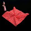 5Pcs 36x36cm 100% Cotton Flower Printed Women Handkerchiefs Soft Absorbent Sweat Square Towels Wedding Party Gift
