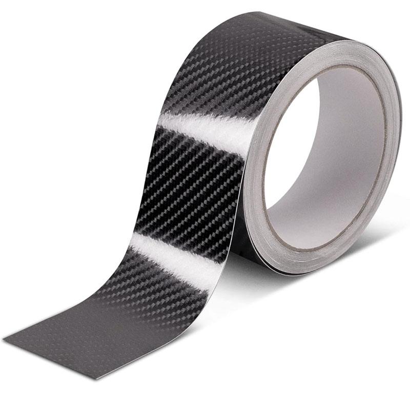 Nano Carbon Fiber Car Sticker Paste Protector Strip DIY Automotive Protective Film Auto Door Sill Side Mirror Anti Scratch Tape
