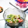 Skleněná mísa na salát Phnom Penh Průhledná krabička na oběd Instantní nudlová mísa Kreativní studentské ovoce rybářský talíř Sada nádobí pro domácnost