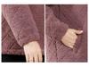 Mom's Autumn/Winter Velvet Hoodie: Thick, Short, Plus Velvet Jacket for Fashionable Middle-Aged and Elderly Women.