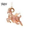 Festive Home Decor Goat Christmas Tree Pendant, Durable Acrylic Hanging Ornament, Not Easy Holiday Ornament Collection to Fade Decorative Charms