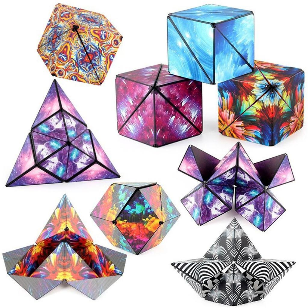 3D Magnetic MagicCube 72 Shapes Variety Geometric Block Puzzle