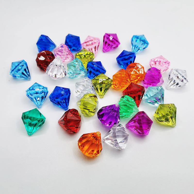 DIY Acrylic Beaded Jewelry Accessories: Transparent Cone Pendant for Door, Window, or Bead Curtains