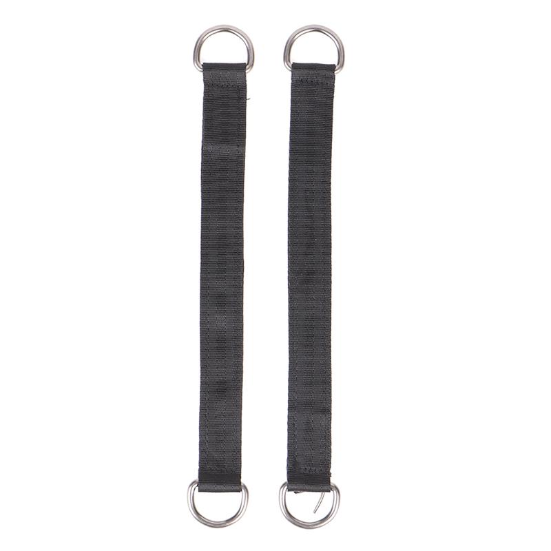 2Pcs 25Cm Tree Swing Hanging Straps Fitness Equipment Hook Ring Hanging Belt