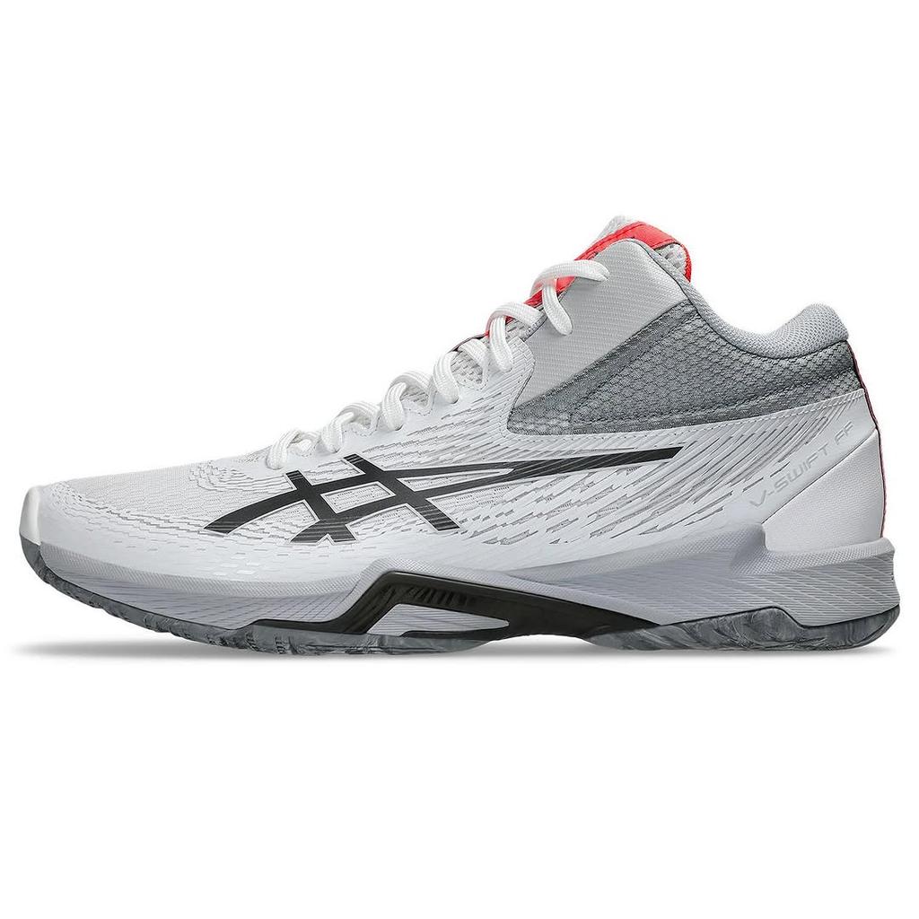 Asics V-Swift FF MT 4 Comfortable Versatile Mid-Top Training Shoes Unisex Training Shoes Metallic-Gray 1053A064-102