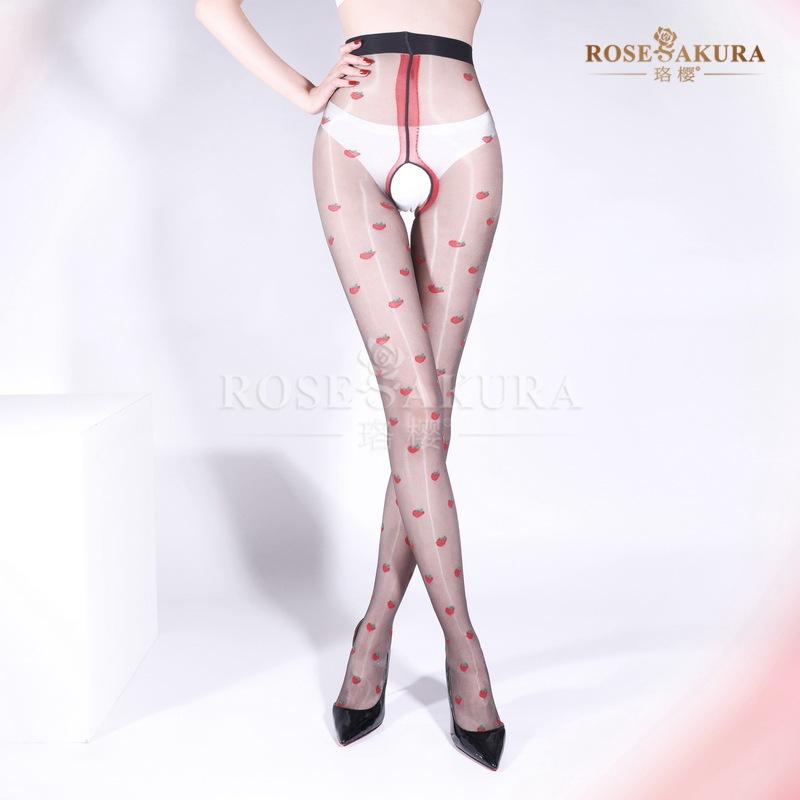Love oily pantyhose aurora oily heart-shaped dots sexy pure desire oily black silky smooth open crotch tiptoe transparent