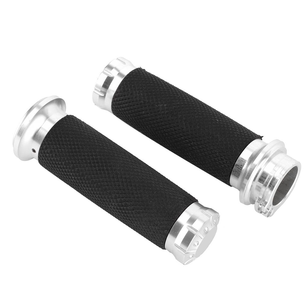 Motorcycle Grips Aluminum Alloy Rubber Handle Accessory Fit for VRSC XL XR 96‑13