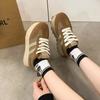 New Black Women Platform Casual Sneakers Shoes Vintage Versatile Thick Sole Dad's Shoes Fashion Designer Vulcanize Shoes