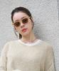 [Zoff] [WEB Exclusive] SUNCUT Glasses  UV 100% CUT Wellington-style Sunglasses (Brown (Beige) - ZL261G0941C1)