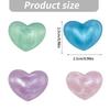 Heart-Shaped Tennis Vibration Dampeners with Flexible Construction for Practice, Casual Play, and String Bed Placement