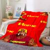 Customiz Name Personality Hulk Hogan  Blanket Soft &Warm Sofa Office Bed Travel Lunch Break Blanket, Gift Suitable All Seasons