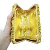 WHTUOHENG Pink Flower Stone Evening Clutches Women Floral Crystal Evening Bags Rhinestones Bridal Wedding Party Clutch Purse