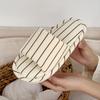 Fashion Japanese Style Striped Home Slippers for Women Lightweight Non Slip Indoor Slippers Woman Soft Comfortable Couple Bedroom Slides