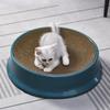 Round Cat Scratching Bowl with Durable Corrugated Cardboard for Medium To Large Cats