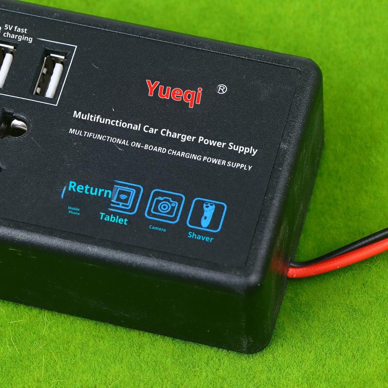Multi-Functional Car Power Inverter 12V/24V To 220V Car Converter With Usb Port Automotive Charging Charger For Car Truck Rv