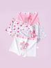 Girls' 100% Cotton Boxer Briefs - Cute Melody Design, No Wedgie, Flat Leg