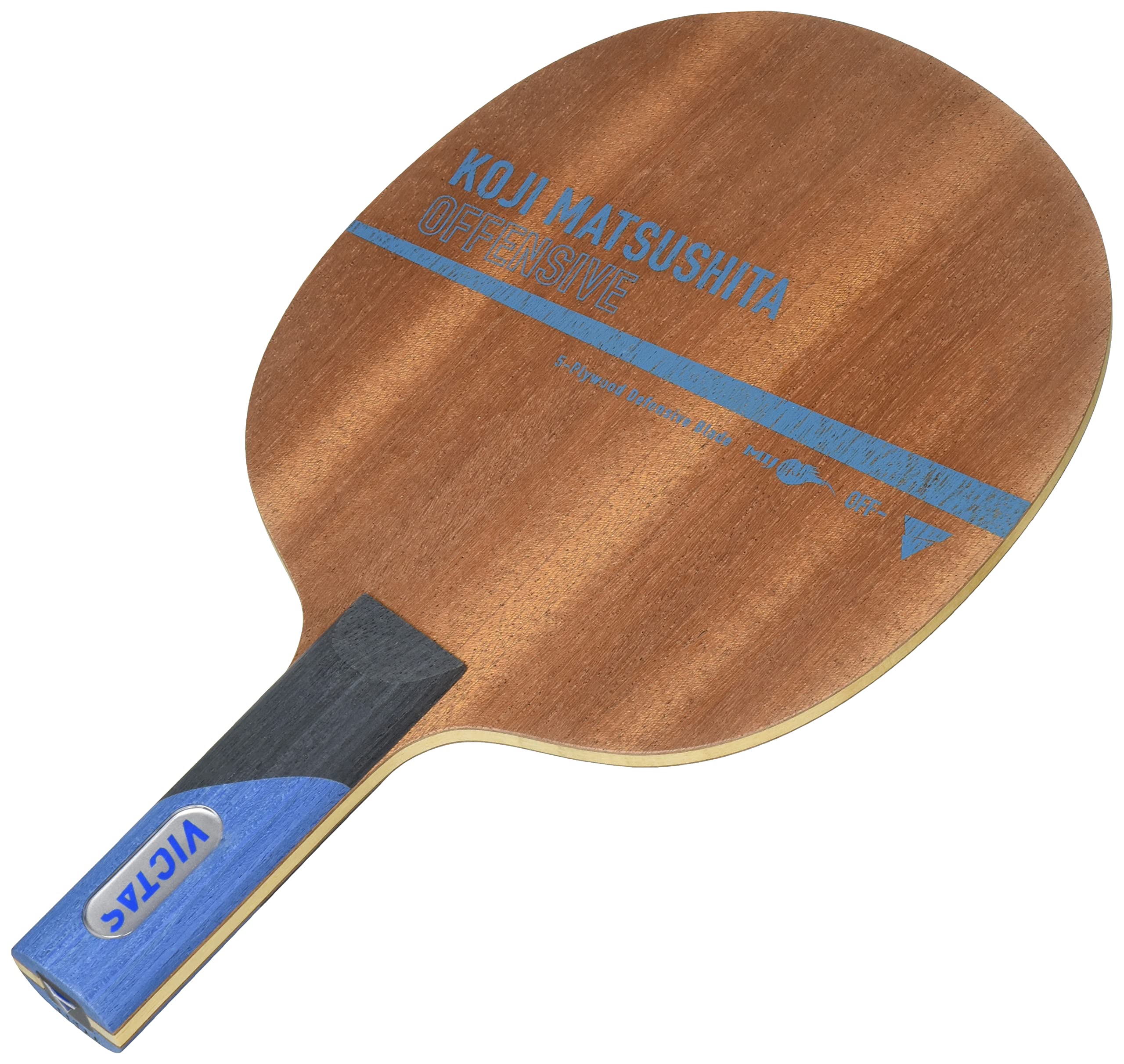 

VICTAS Table Tennis Koji Offensive Model Used by Koji 028105 Racket, Matsushita, Shakehand, Defensive, 5-Ply Plywood, Matsushita, Straight,