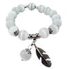 Armband mit Kristall-Katzenaugenperlen im Ethno-Stil für Damen