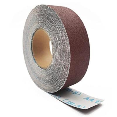 Rollo de Papel de Lija de 2 Pulgadas X 78.7 Pies, Papel de Lija Abrasivo Continuo Listo para Cortar Rollo de Tela Esmeril para Lijadora de Tambor Carpintería Automotriz Lijado de Metal