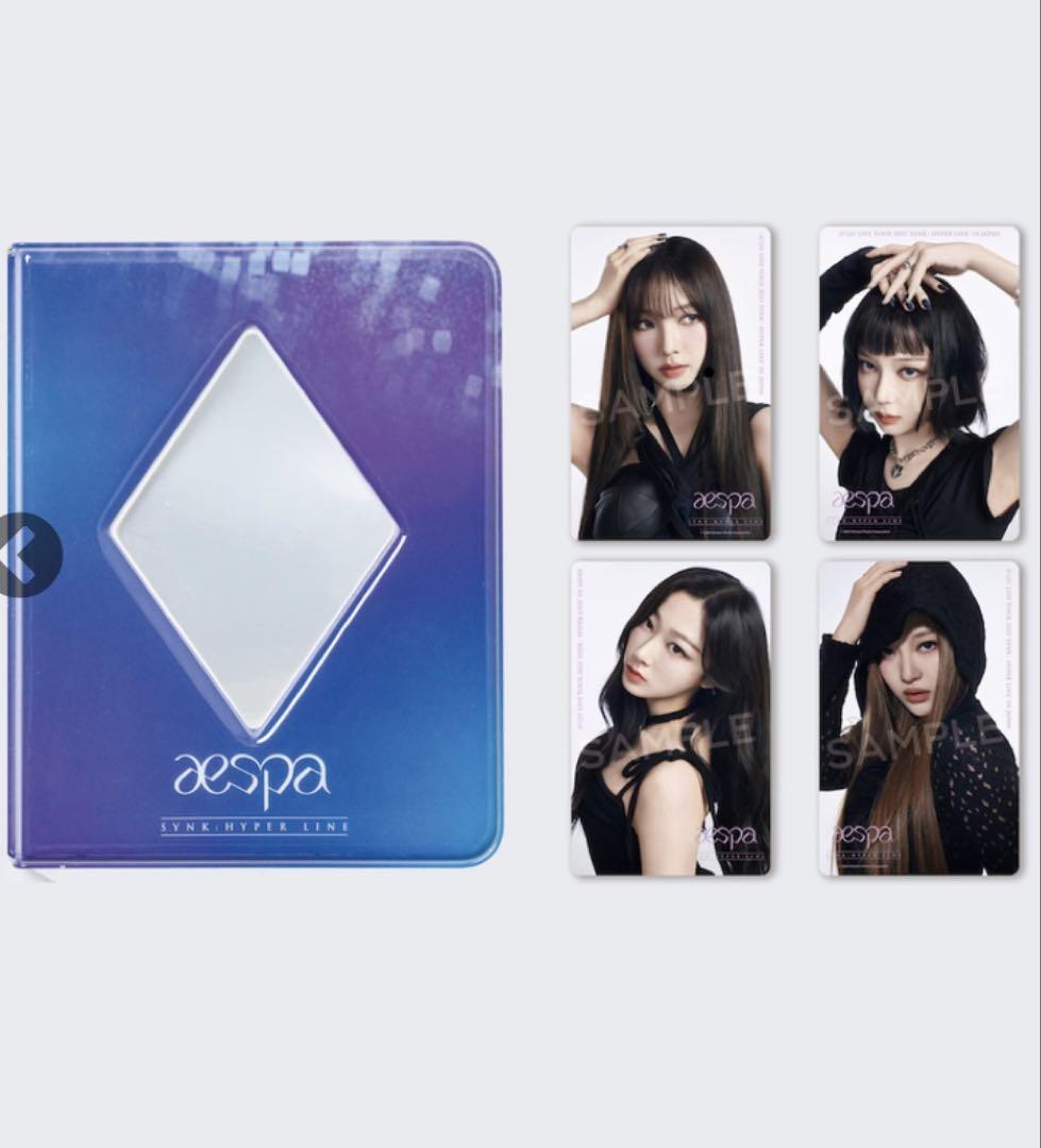 

[USED] aespa collect book trading card with photo card