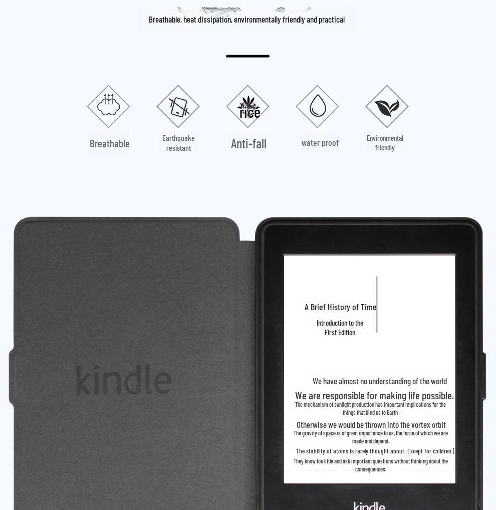 Kindle Paperwhite 2/3/4 Cover, 658 Bright Color KPW3 Cloth Protective Case