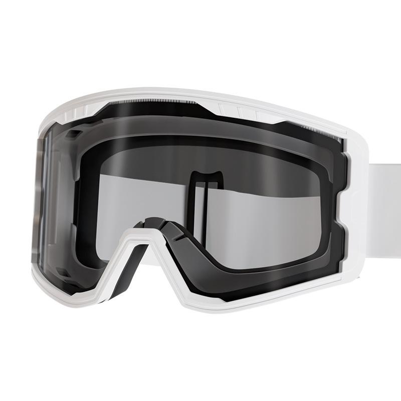 Anti-fog double-layer ski goggles, UV protection, windproof, unisex, trendy, multifunctional
