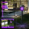 Outdoor Solar Mosquito Killer Lamp - Waterproof Electric Shock Repellent for Garden, Courtyard, and Lawn