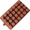 Silicone Cake Mold 28 Grid Smiley Memes Expression DIY Chocolate Fudge Christmas Cake Ice Cube Mold Kitchen Baking Tool For