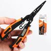 Fishing Pliers With Hook Sharpener Fishing Split Ring Pliers Fishing Lure Pliers Safety Lock Fishing Pliers For Fly Fishing