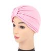 New Stretch Thin Two-Band Indian Muslim Hijab Head Wrap Hat
