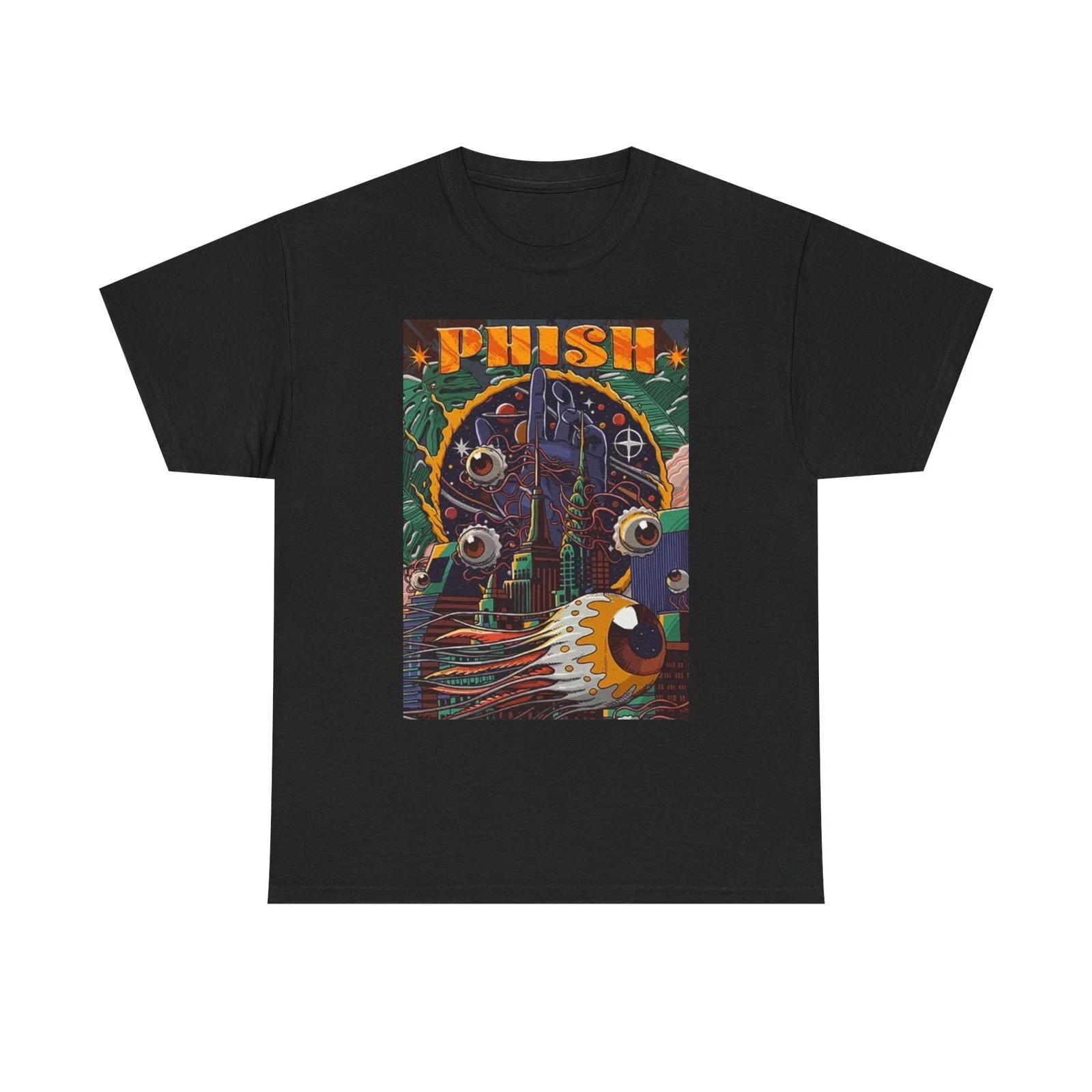 

Phish Graphic T Shirt Vintage Rock Band Merch Retro Unisex Heavy Cotton Tee 2XL