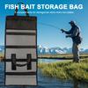 Portable Fishing Lure Bags Dirt Resistant Mesh Folding Bait Lure Hook Handbag Breathable Wear-resistant Fishing Gear Accessories