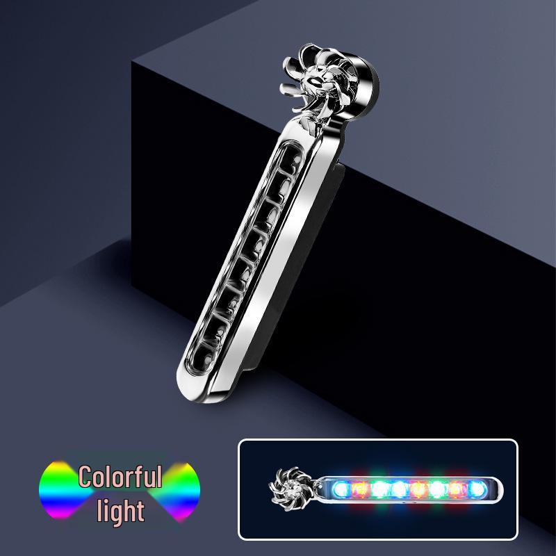Wind-Powered LED Car Daytime Running Lights with Wireless Strobe