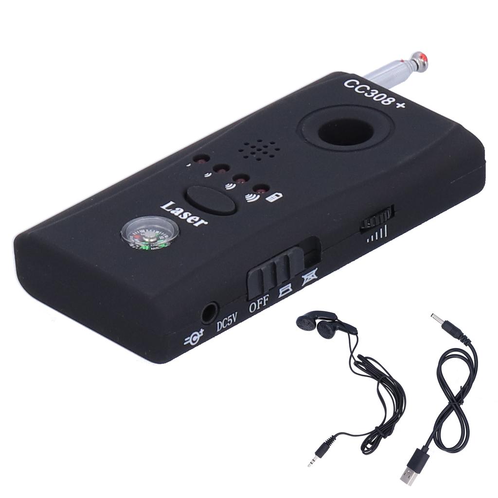 Wireless Camera Wired Detector Bug Eavesdropping Scanner Finder for Hotels Restrooms Dressing Room