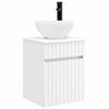 Maison Exclusive - Meuble de lavabo mural Blanc 39 x 41 x 64,5 cm