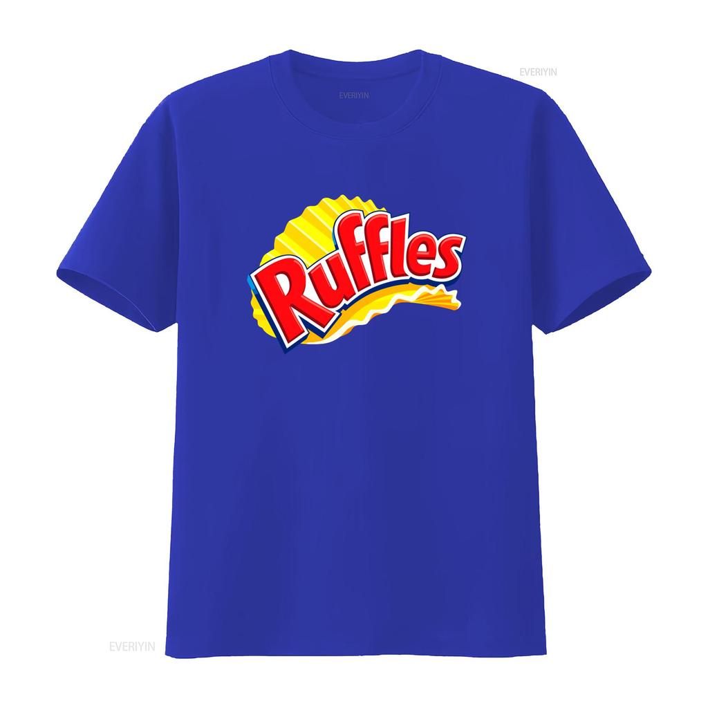 Ruffles Potato Chips Frito Lay T Shirt Retro Style Comfortable Cotton Perfect for Snacks Lovers vintage Washed Stylish