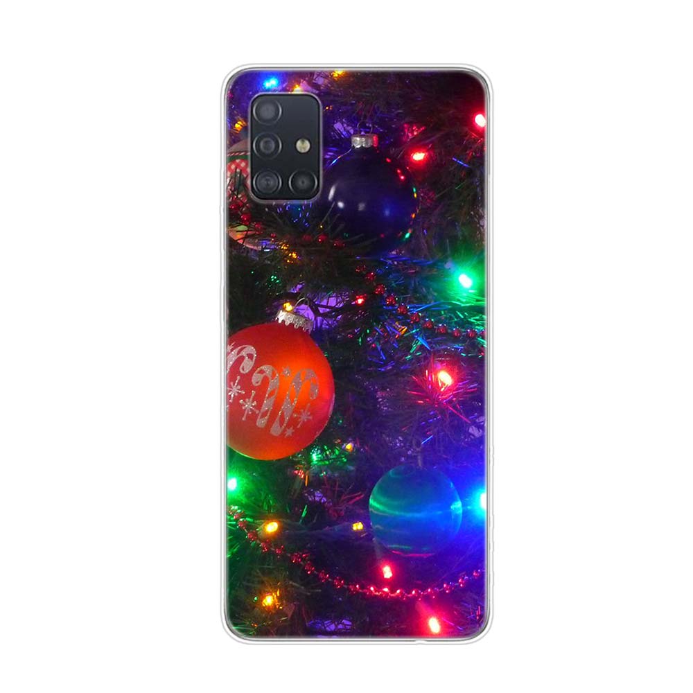 

Подарки на Новый год Рождество для Samsung Galaxy A01 A11 A12 A22 A21S A31 A41 A42 A51 A71 A32 A52 A72 A02S Мягкий чехол для телефона Samsung A71 4G