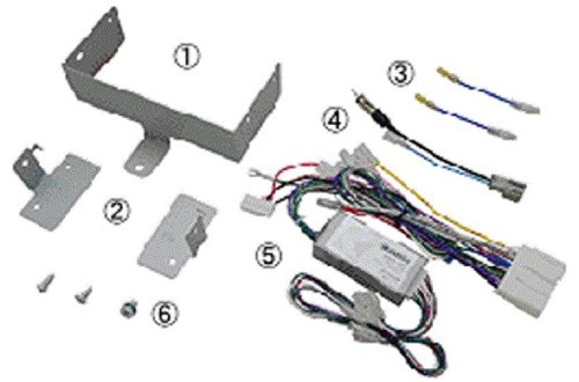 

Kanack Kanatechs Car AV Installation Set for Mazda Bose Sound CX-5 (with System) [Part Number] TBX-T013