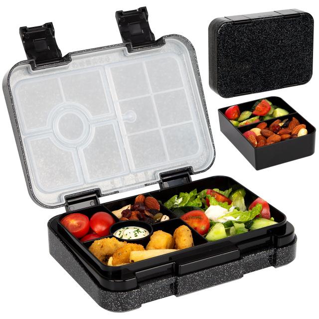 1100ml Lunchbox Mikrowellengeeignet Bento Box Tritan Zwischenschicht Auslaufsichere Aufbewahrungsbox Luftdichte Behälter Studenten Erwachsene Schule
