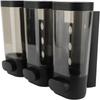 No Drill Shower Soap Dispenser 300ml Container 3 Chamber Dispenser  For Hotel