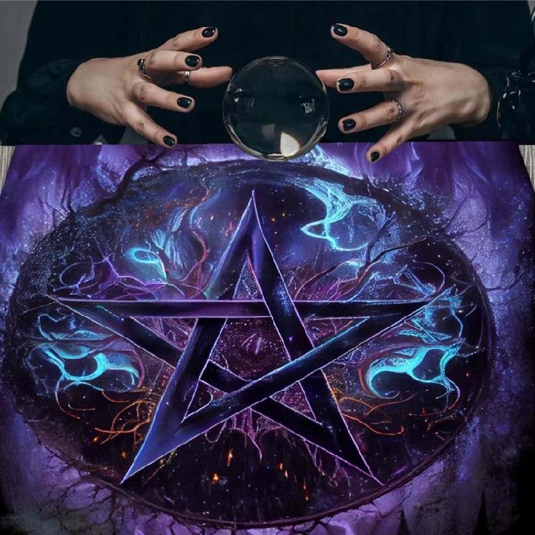 Table Cover Tarot Tablecloth Improve Spiritual Journey Table Cover Decors