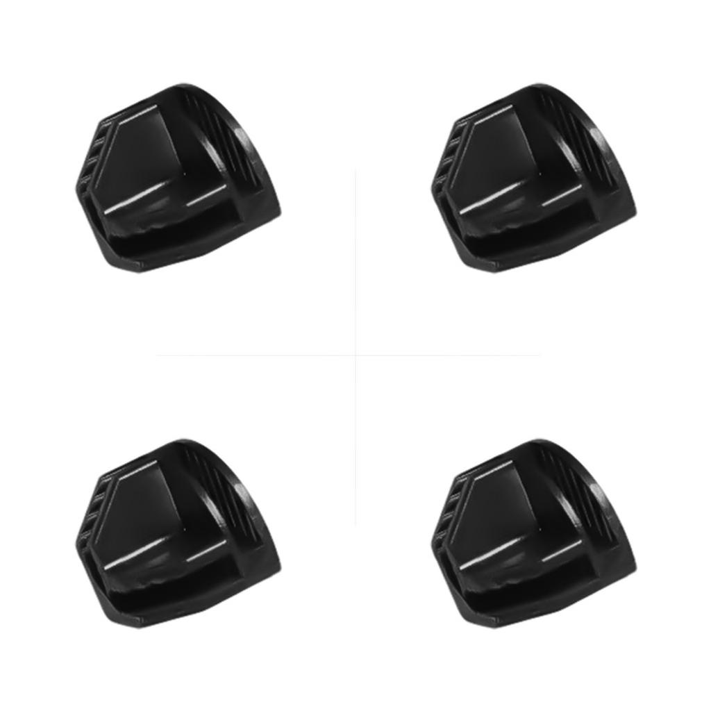 Pachet de 4 conectori pentru grile multifuncționale Accesoriu portabil pentru soluții de depozitare pentru rafturi din sârmă și dulapuri modulare