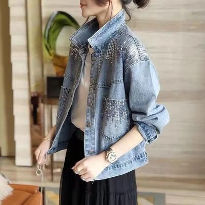 Autumn Women Denim Jean Coat Basic Jeans Jacket Womens Coats Jackets Female Short Coat