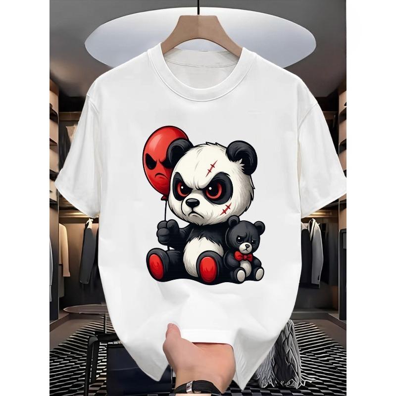 

European sizes Men s Business Casual Tshirt, Creative Geometric Print, Round Neck and Short Sleeves, Versatile Business Style, Suitable for Daily Wear 2XL белый