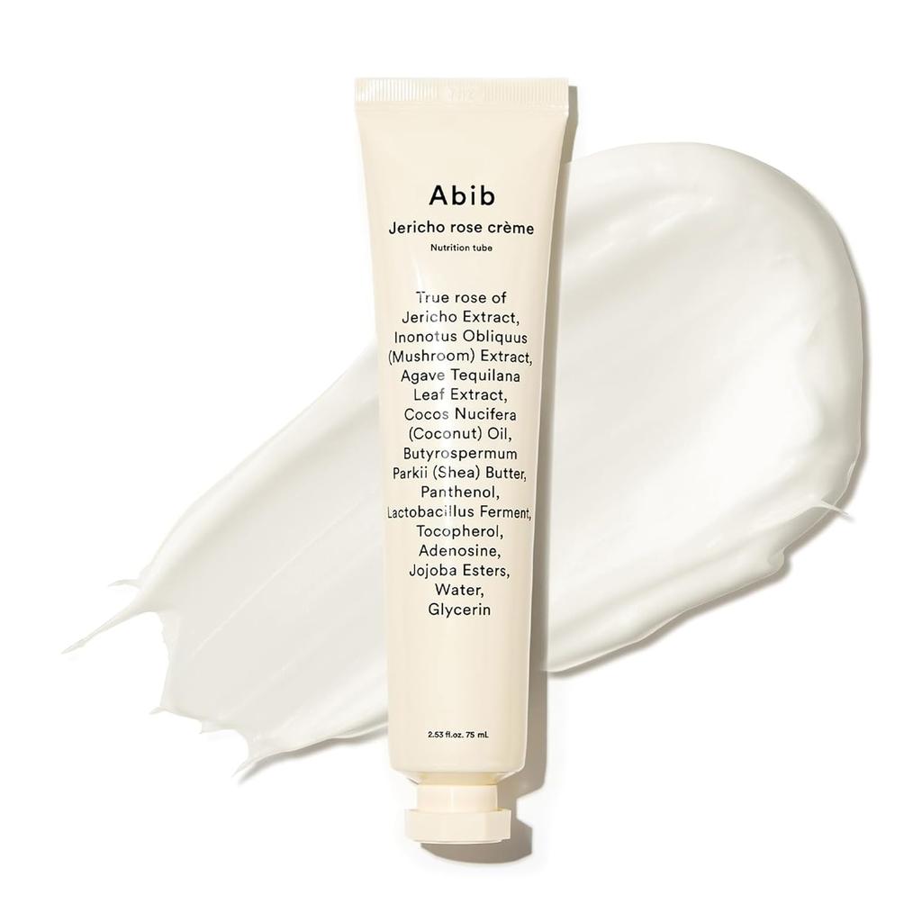 ABIB Jericho Rose Creme – Hypoallergen Feuchtigkeitsspender gegen Hautalterung für trockene & empfindliche Haut (75ml / 2.53 fl.oz)