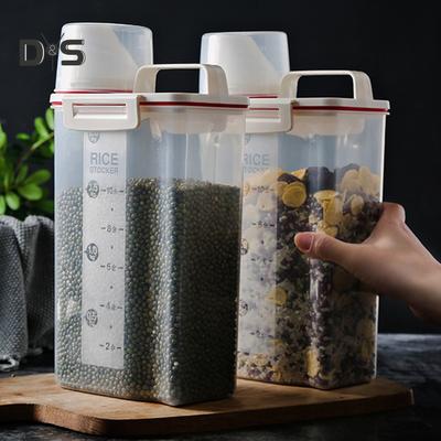 Contenitore da cucina portatile a prova di umidità sigillato con serbatoio per la conservazione del riso in cereali