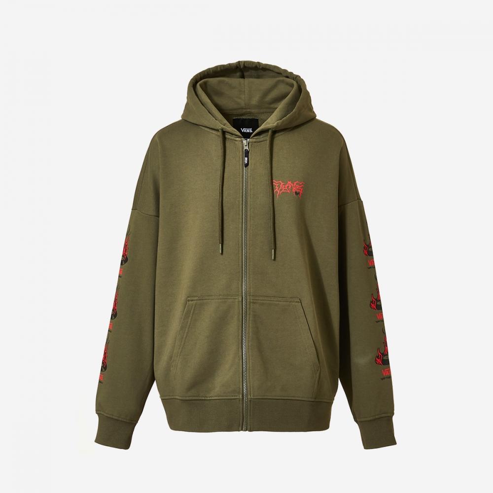 

Толстовка Vans OKEH Fire Record VN000FU5KCZ-GRAPE LEAF